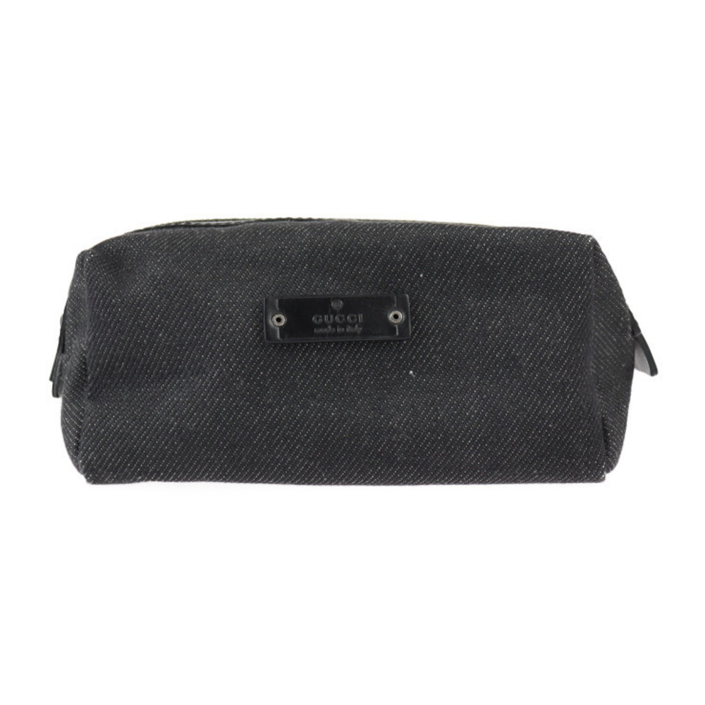 Gucci Pouch Black Cosmetic Pouch